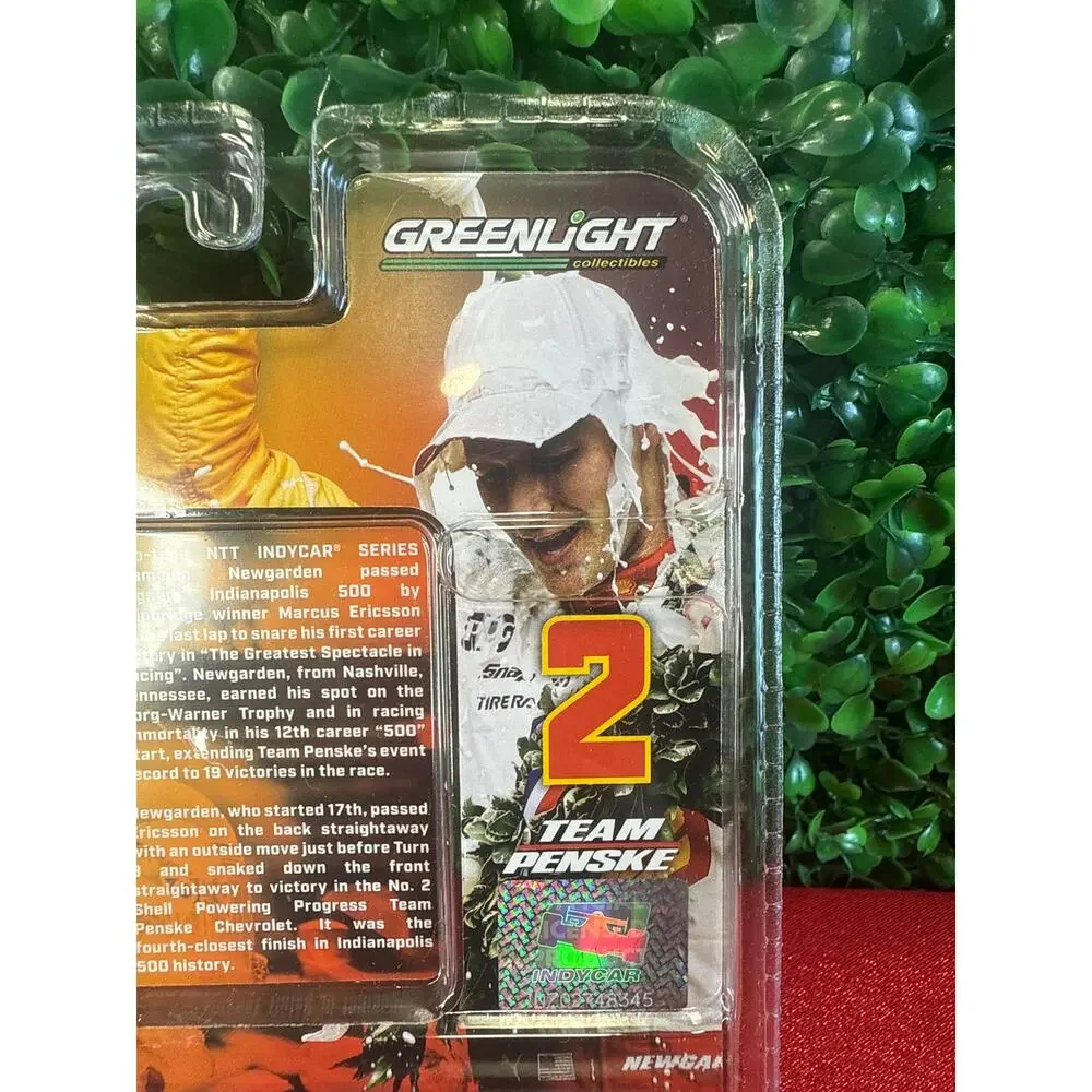 #2 Josef Newgarden IndyCar Toy - Red, Yellow, White
